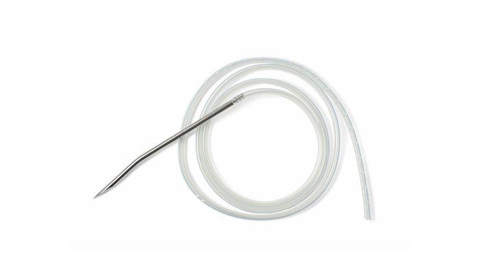 Дренаж типу «Редон» з металевим троакаром (стилетом), “MEDICARE”, розмір Fr15, стерильний, одноразового використання